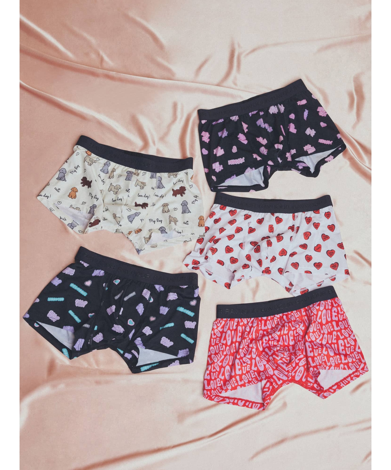 ハートドロップ メンズアンダーショーツ